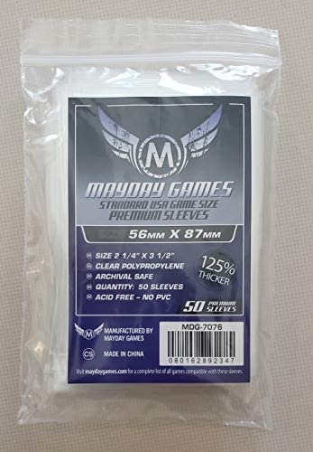 Mayday Games 7076 Usa Boared Game Sleeves,wood, Dark Purple - Image 3